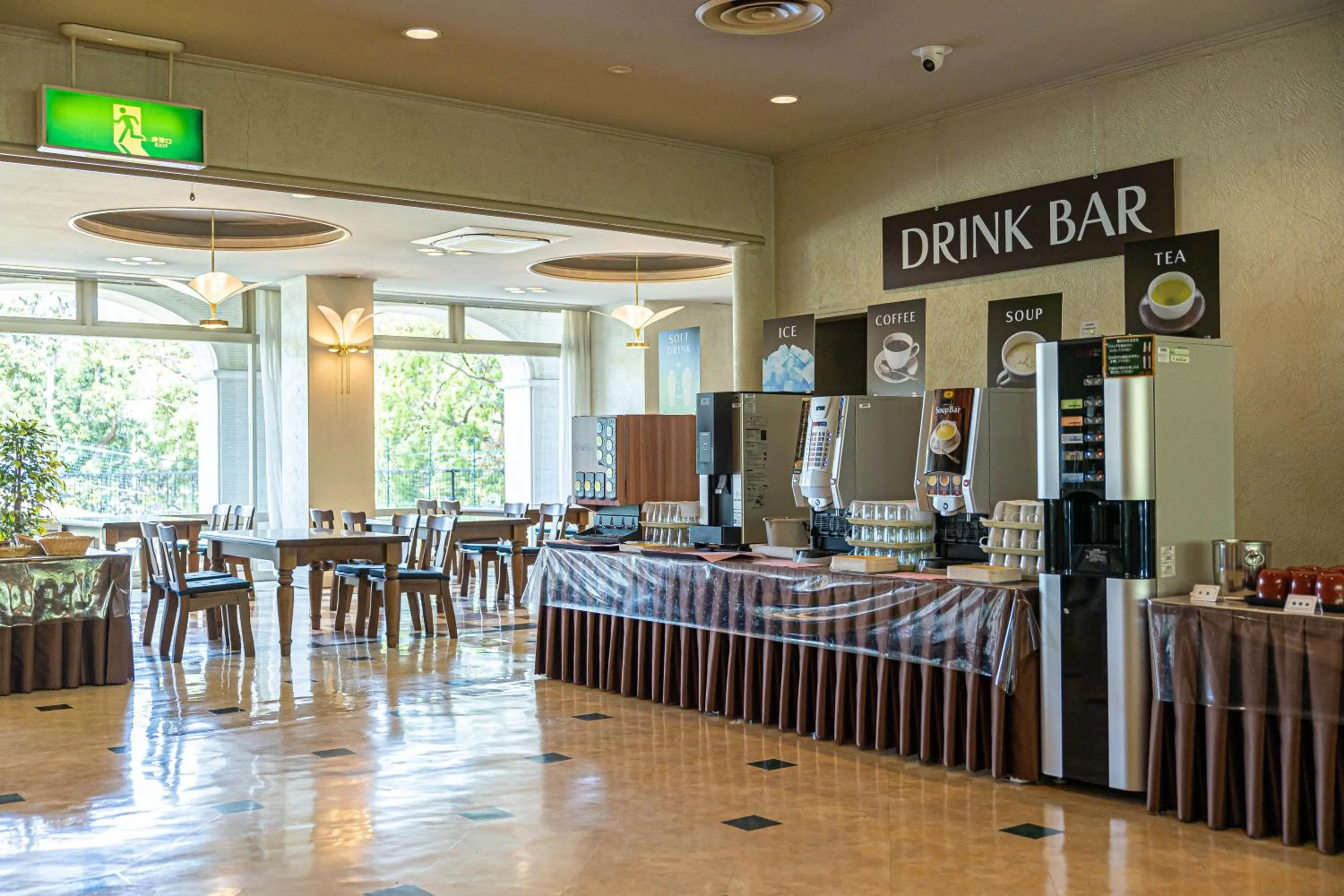 Restaurant/places to eat in GARDEN HOTEL Hanayo