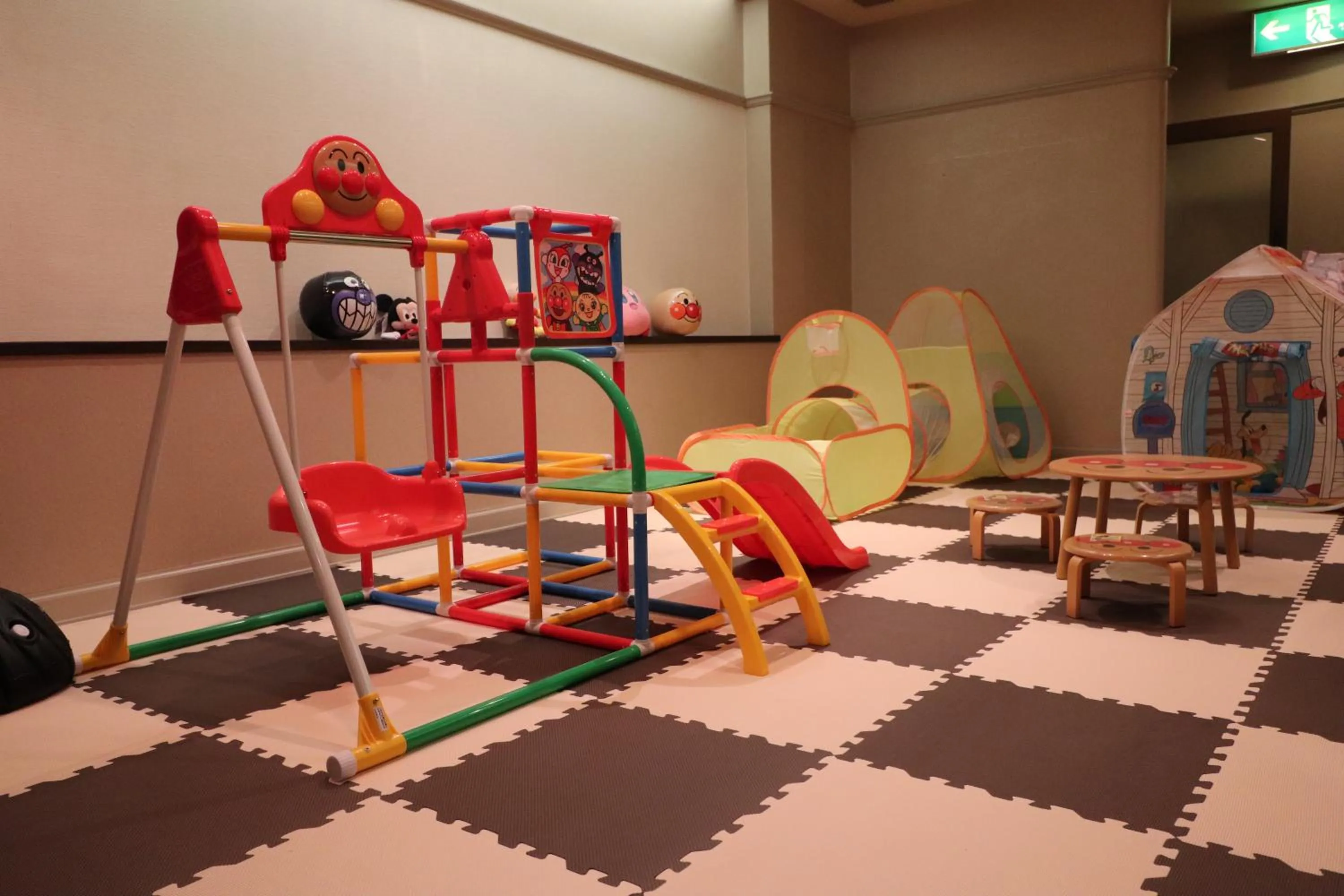 Children play ground in GARDEN HOTEL Hanayo