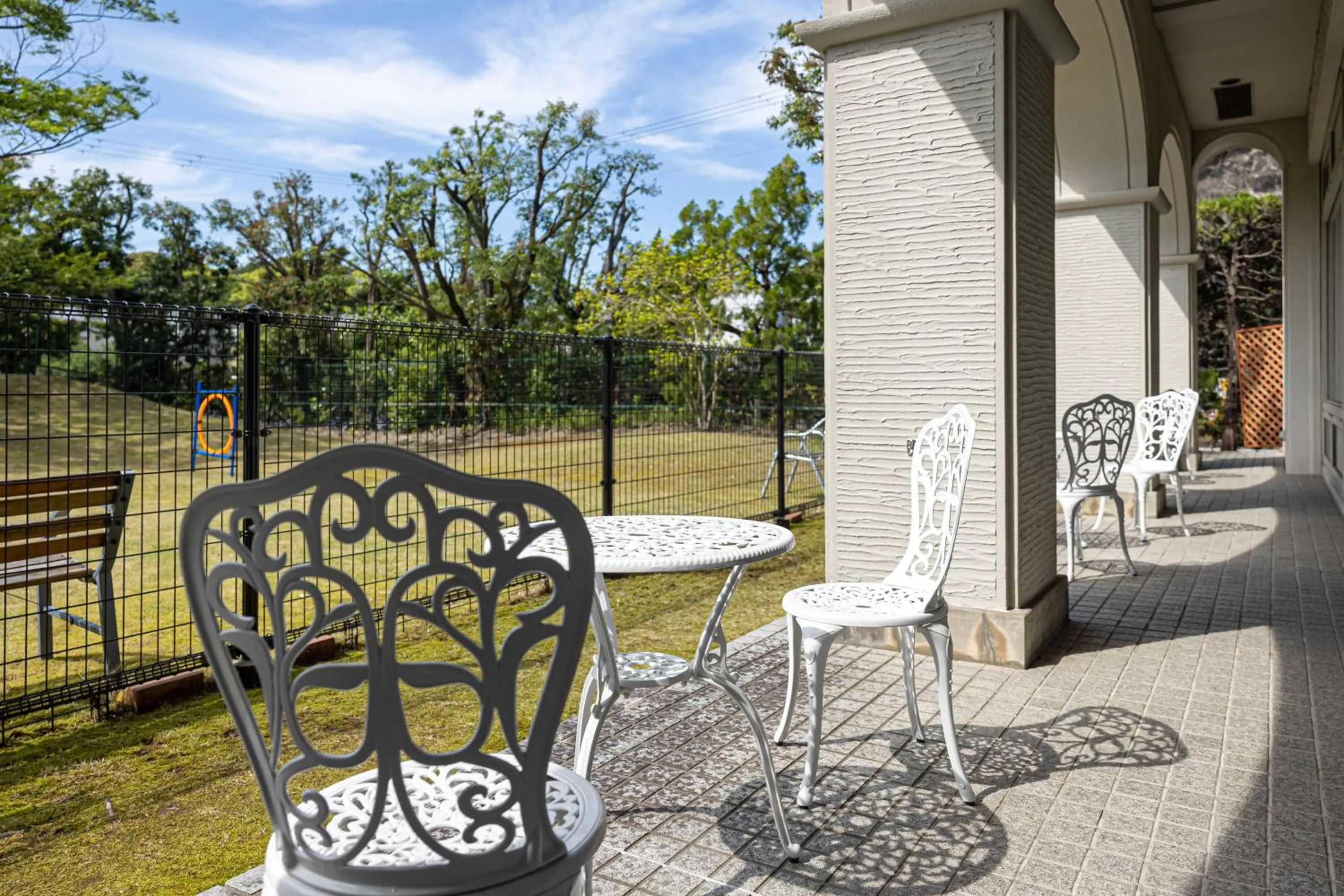 Balcony/Terrace in GARDEN HOTEL Hanayo