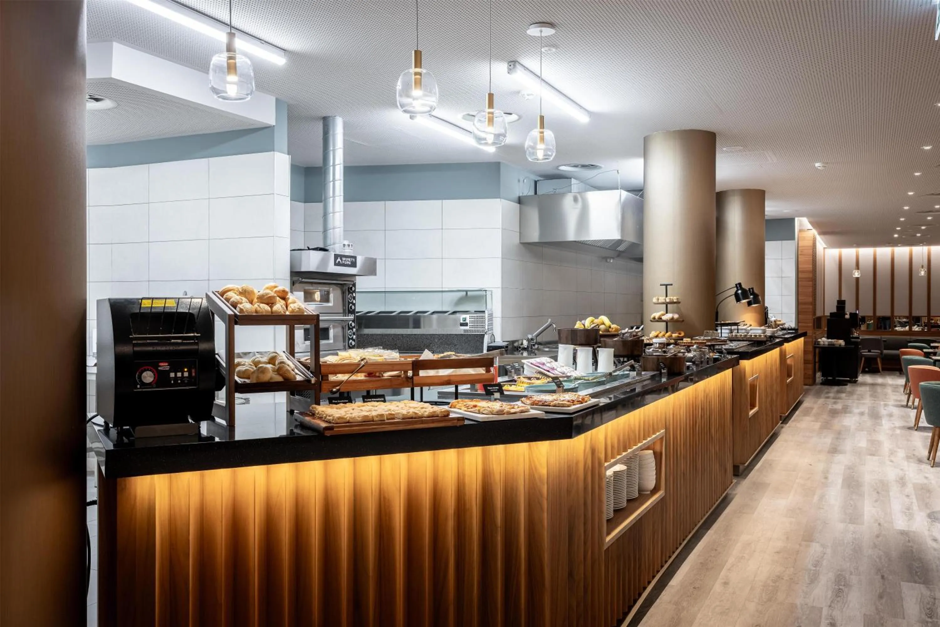 Breakfast in Radisson Blu Hotel, Florence