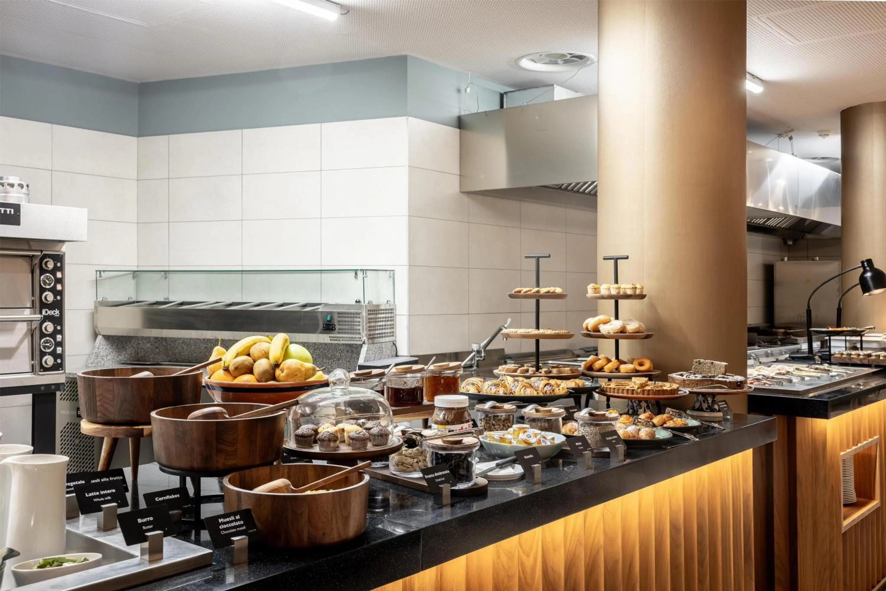 Breakfast in Radisson Blu Hotel, Florence