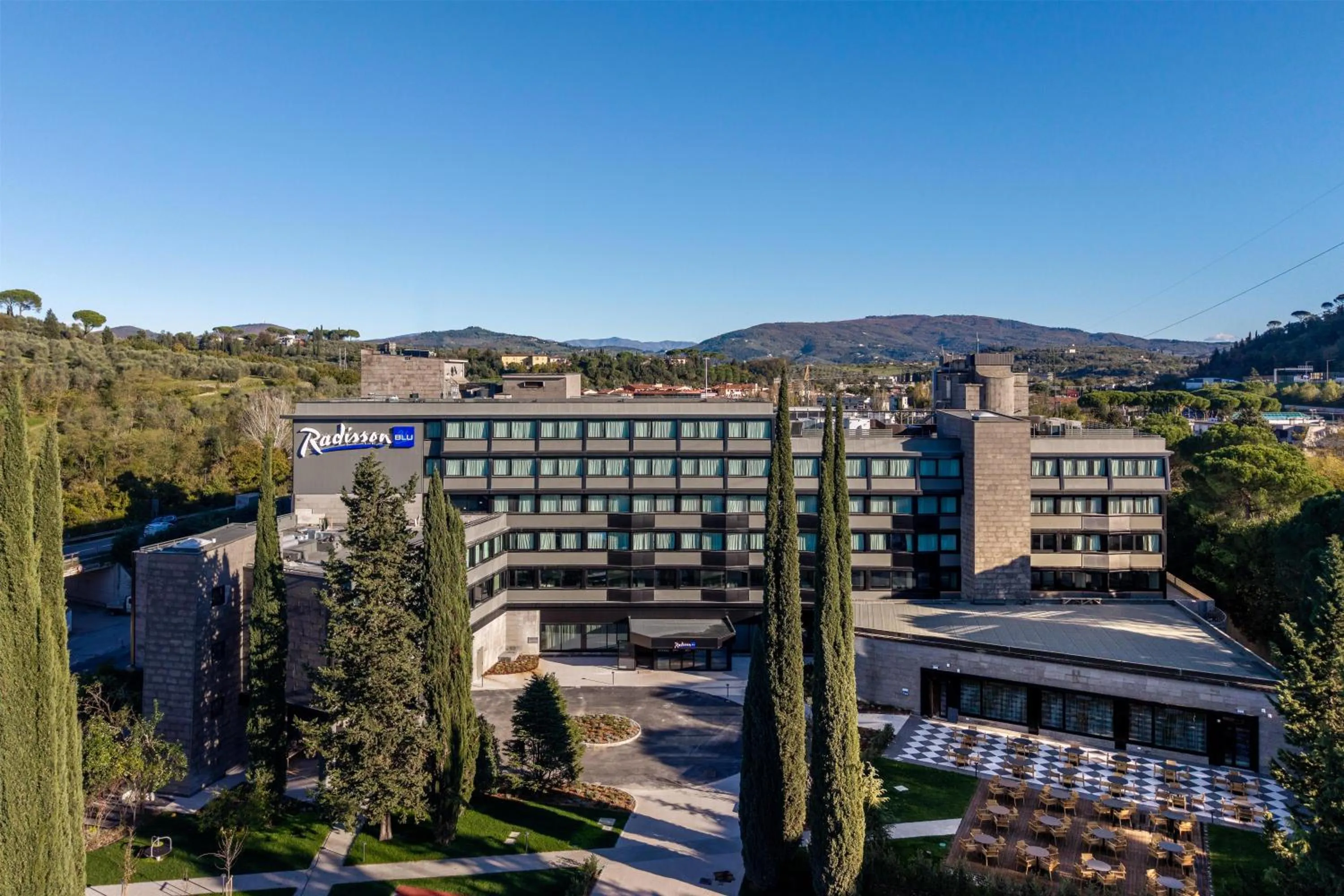 Property building in Radisson Blu Hotel, Florence