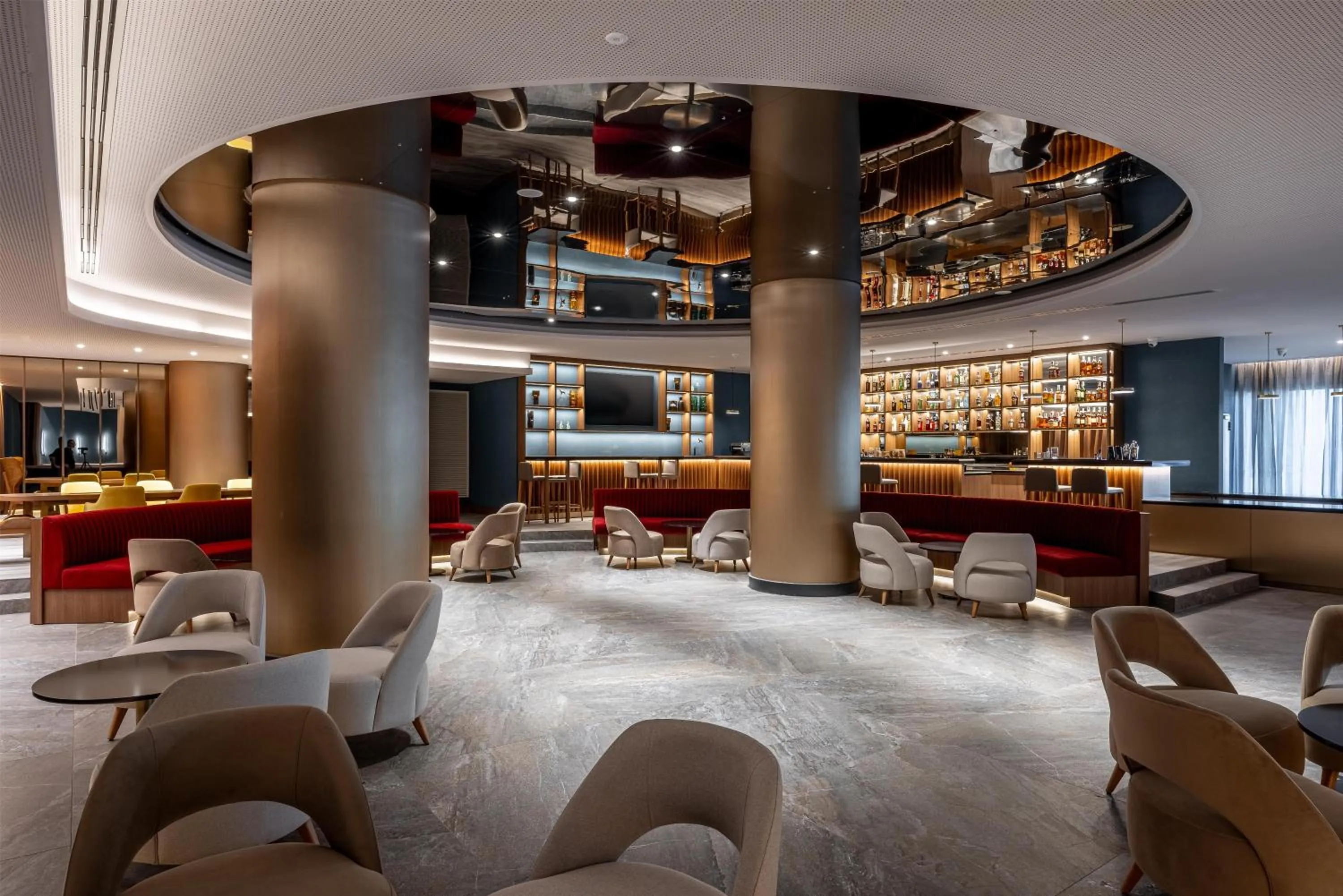 Lounge or bar in Radisson Blu Hotel, Florence