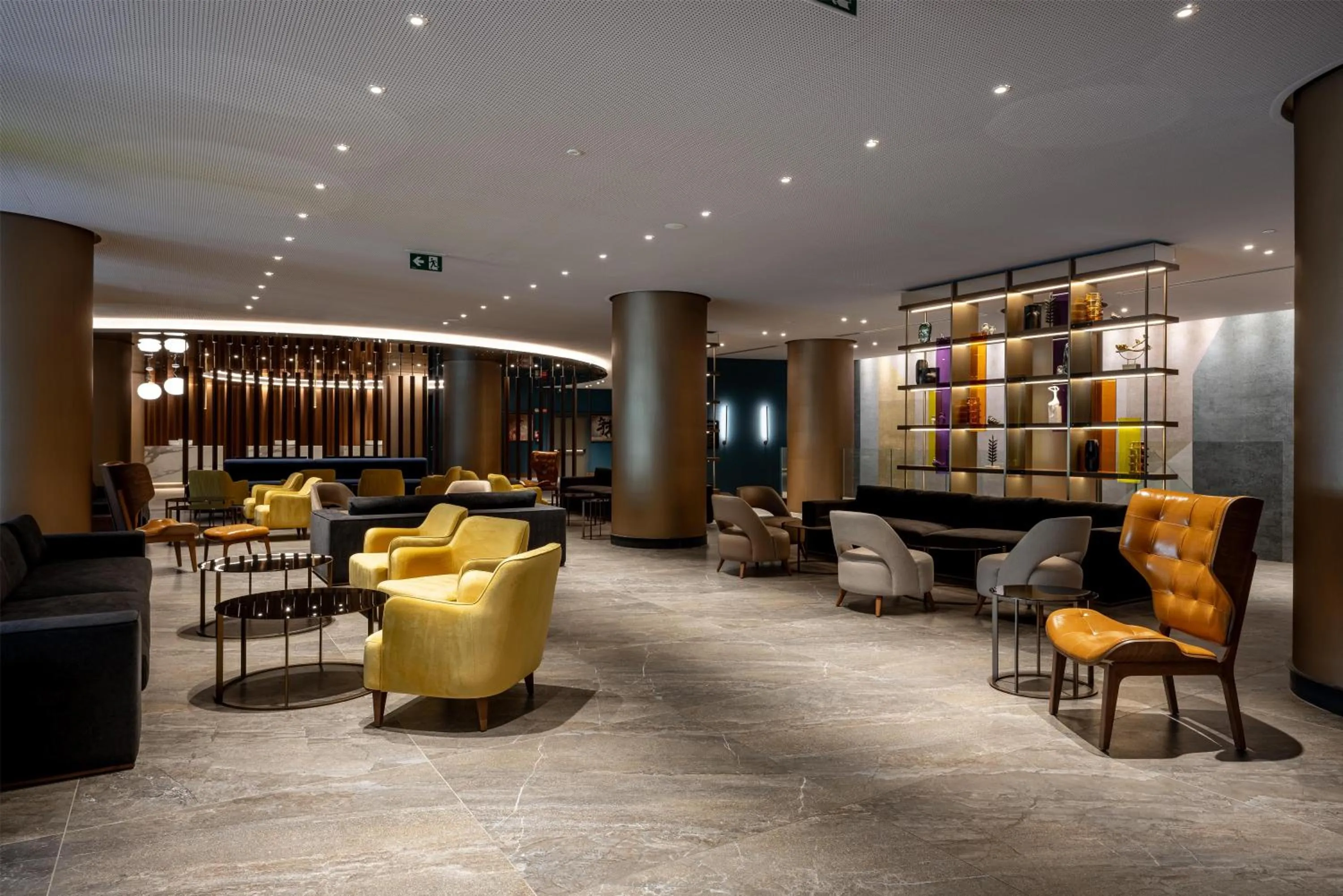 Lobby or reception in Radisson Blu Hotel, Florence