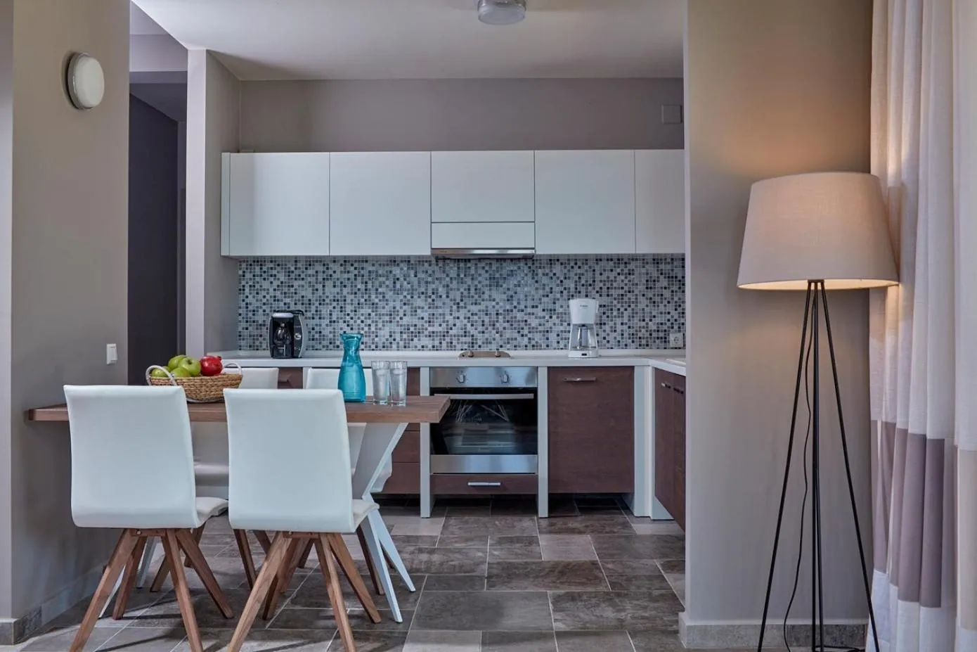 Kitchen or kitchenette in Sivota Seascape Luxury Villas & Residences