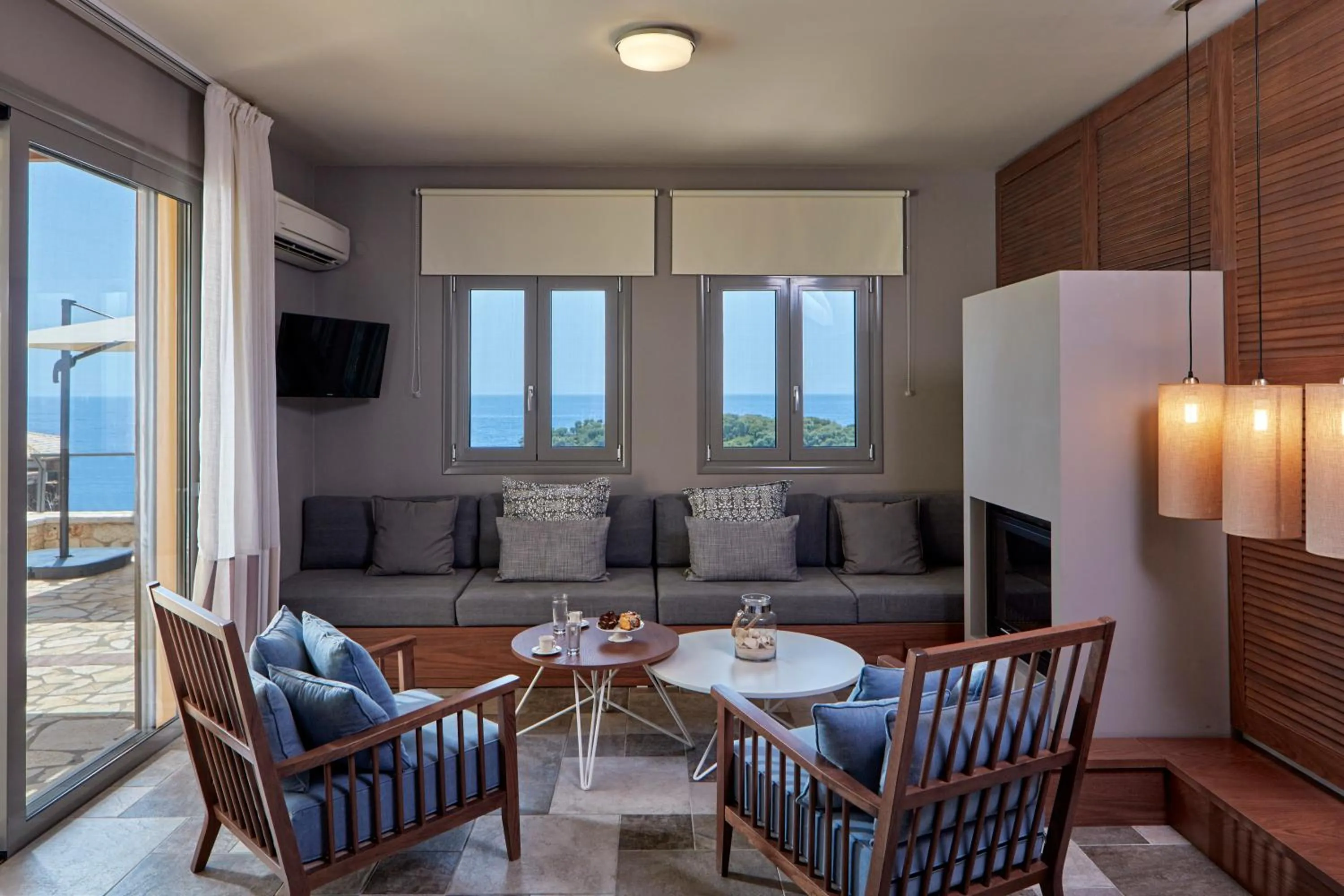 Natural landscape in Sivota Seascape Luxury Villas & Residences