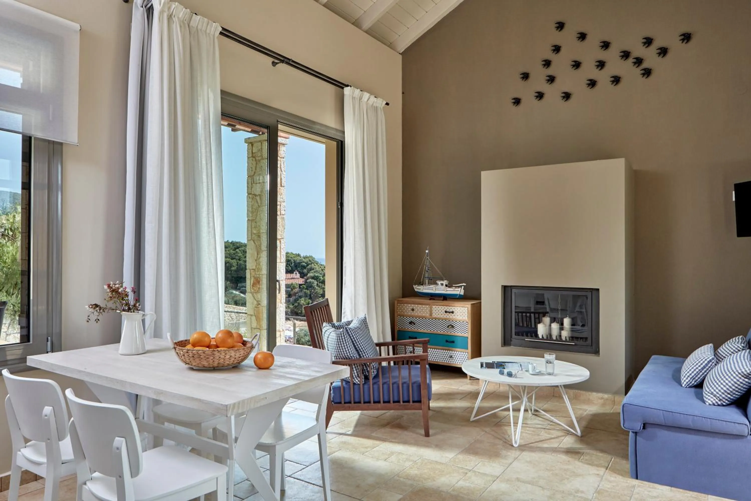 TV and multimedia in Sivota Seascape Luxury Villas & Residences