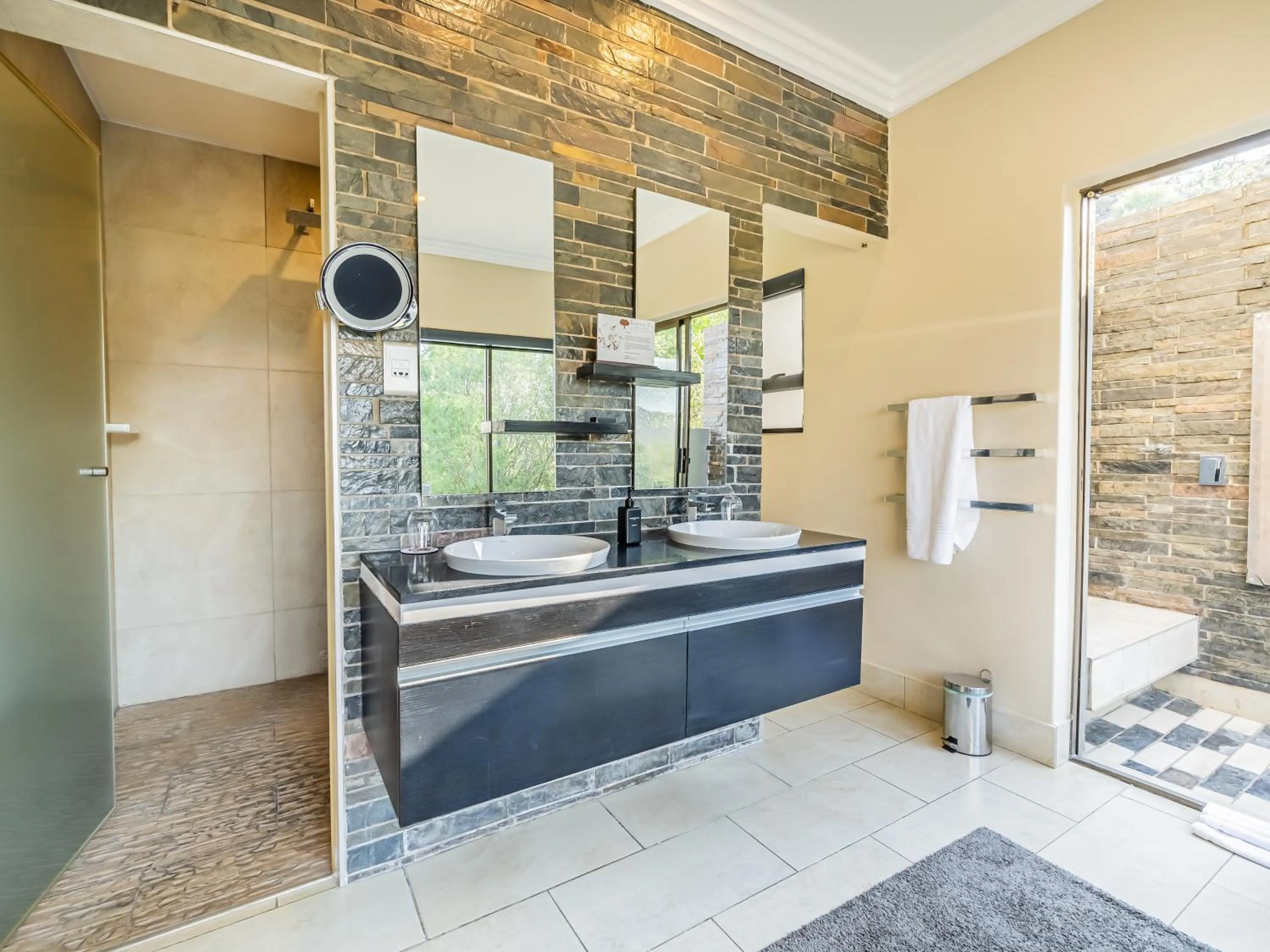 Shower in Shepherds Tree Game Reserve