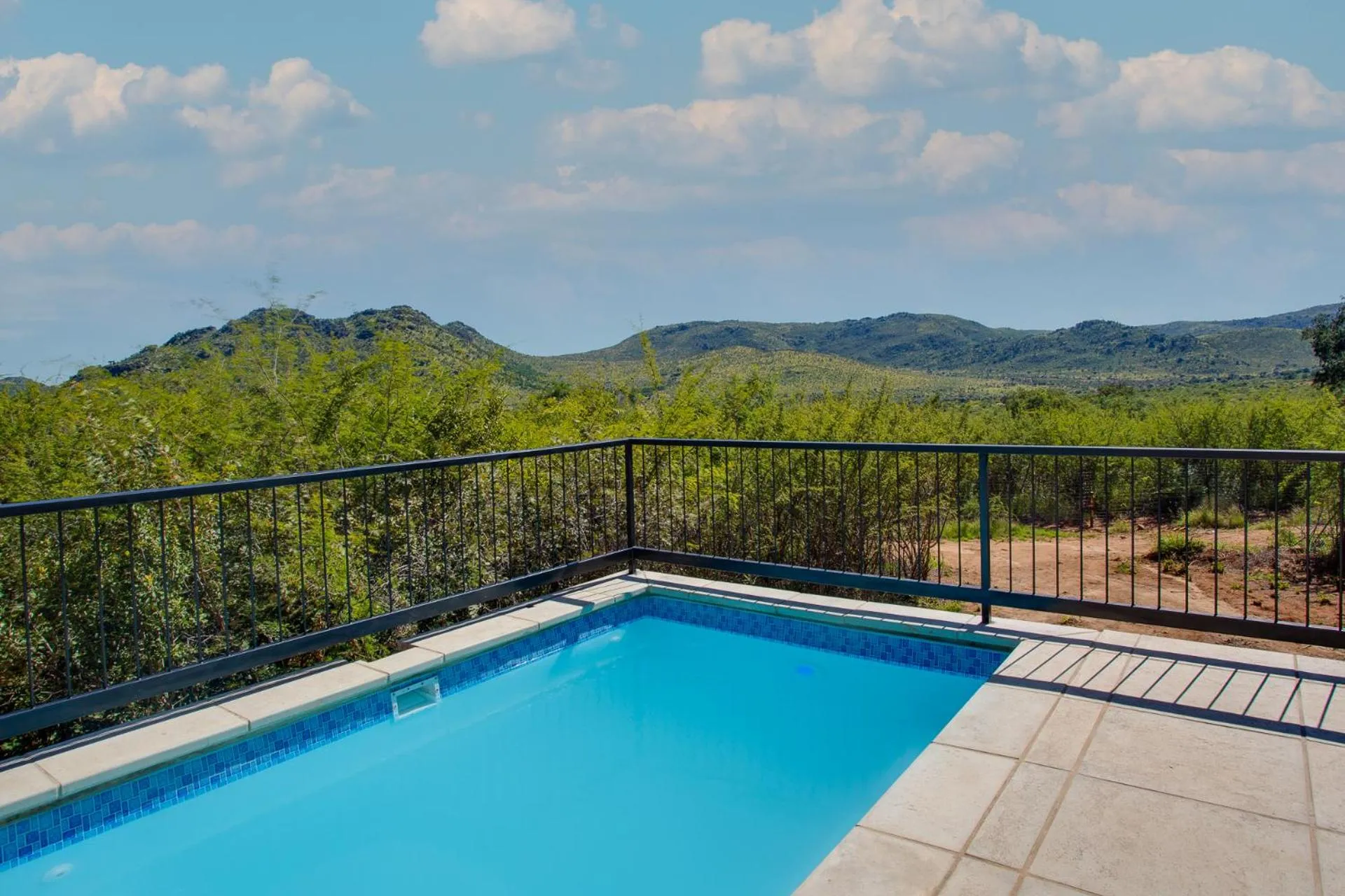 Pool view in Shepherds Tree Game Reserve