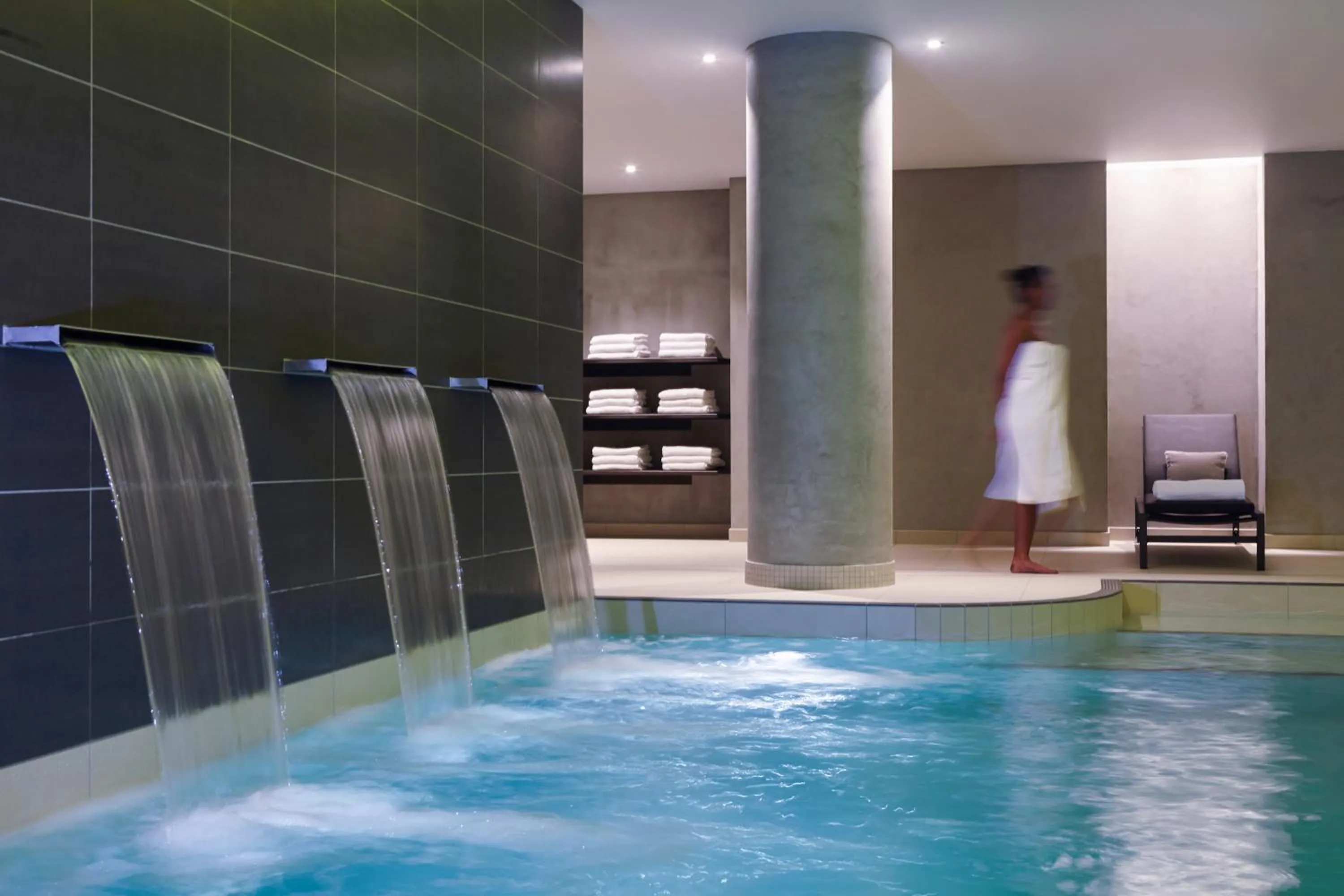 Swimming pool in Pullman Paris Roissy Cdg Airport