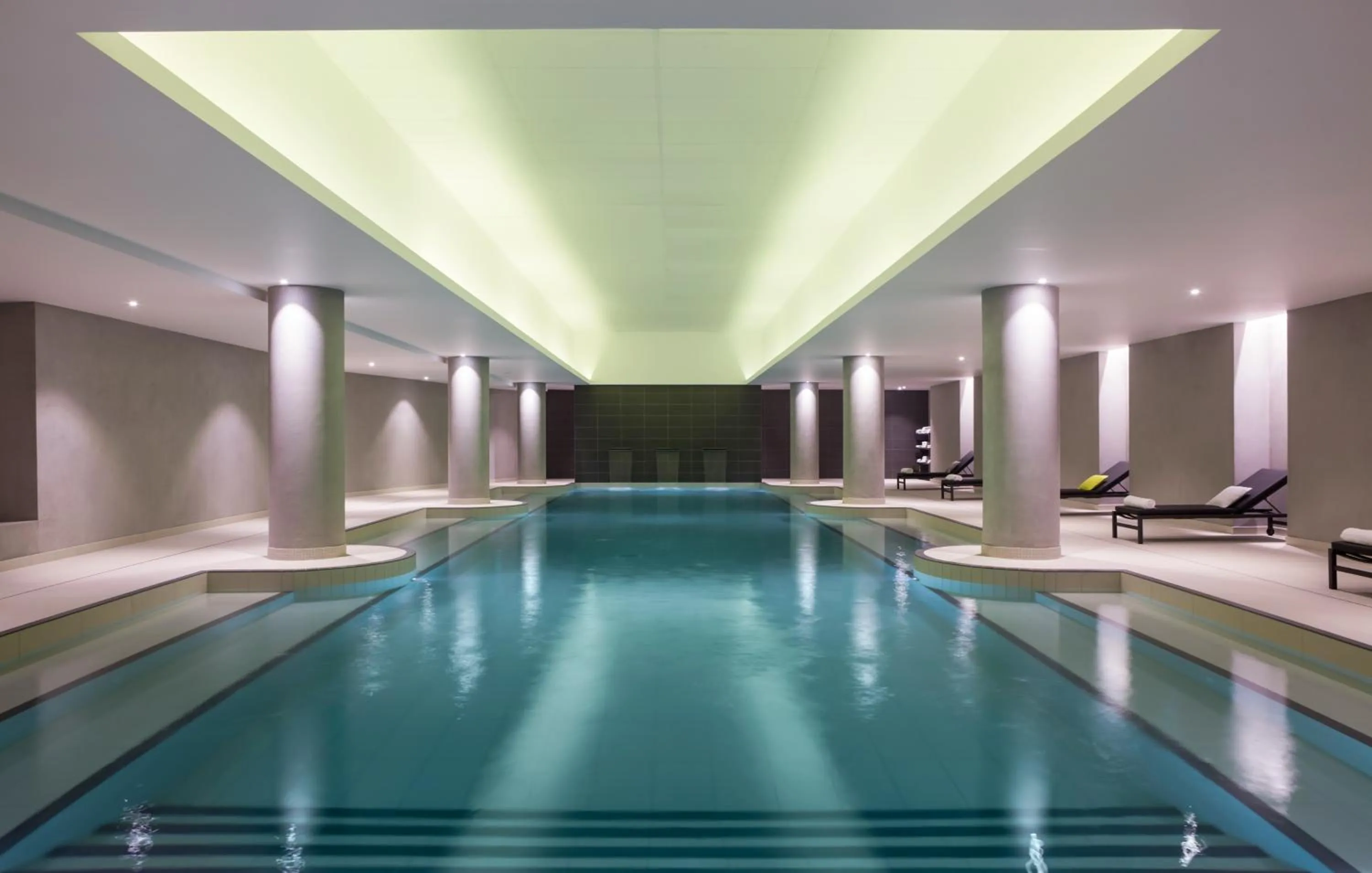 Swimming pool in Pullman Paris Roissy Cdg Airport
