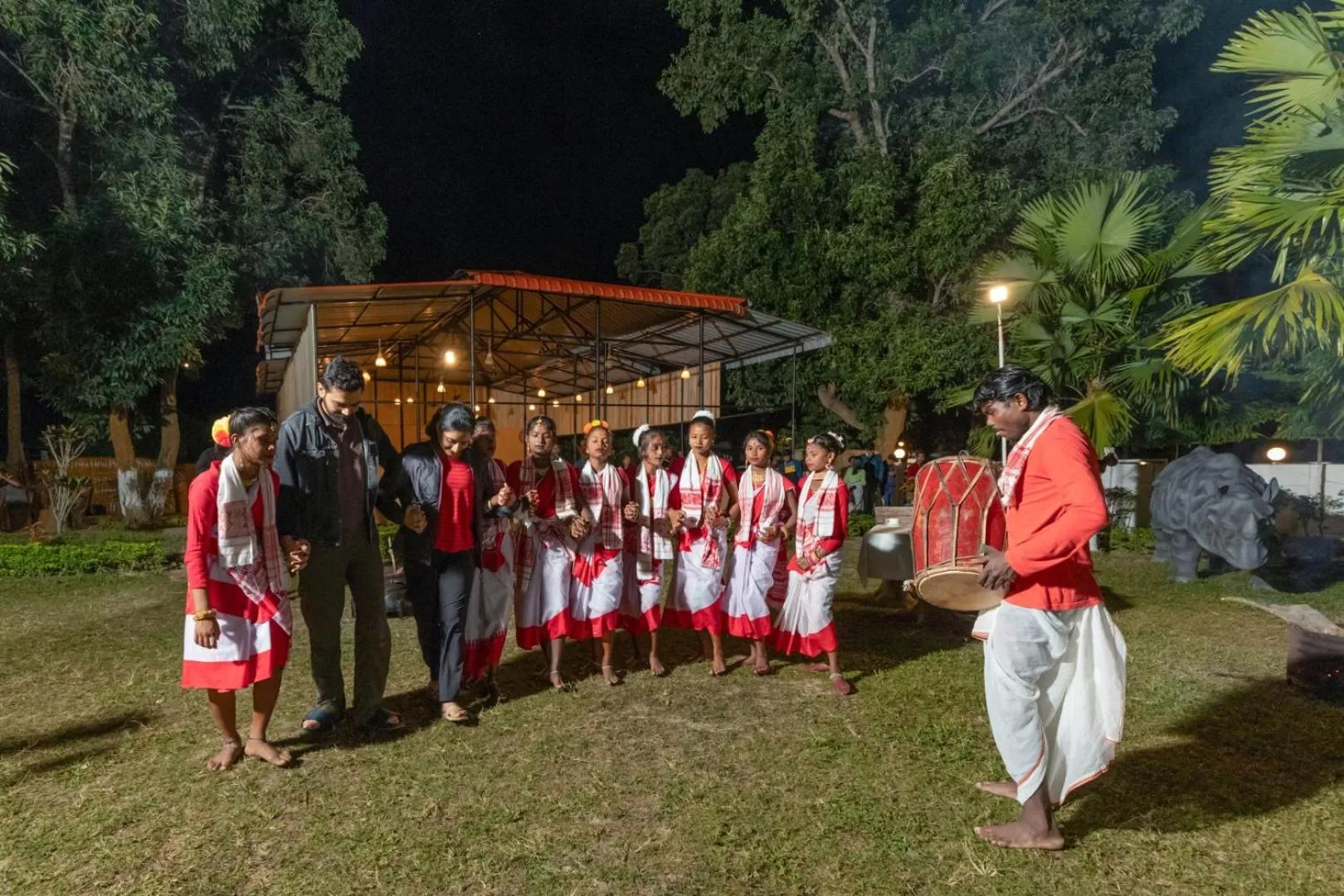 Garden in Summit Green Lake Tea Resort & Spa