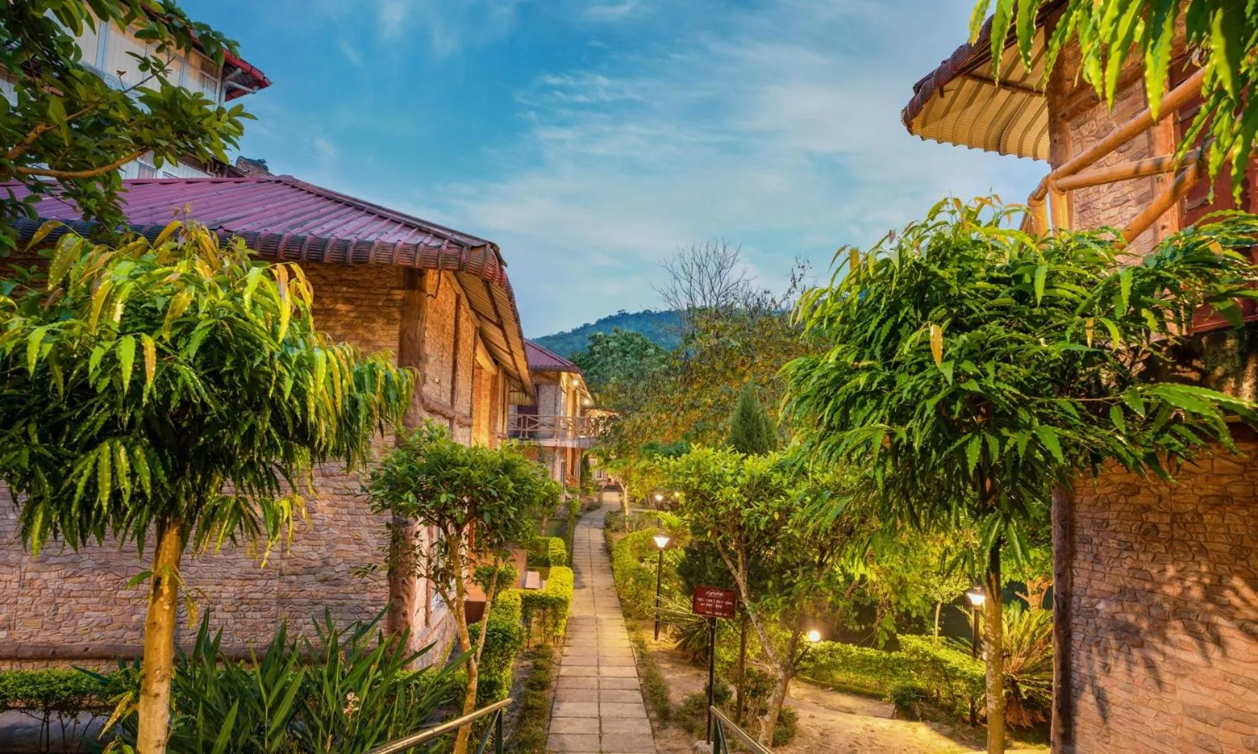 Property building in Summit Green Lake Tea Resort & Spa