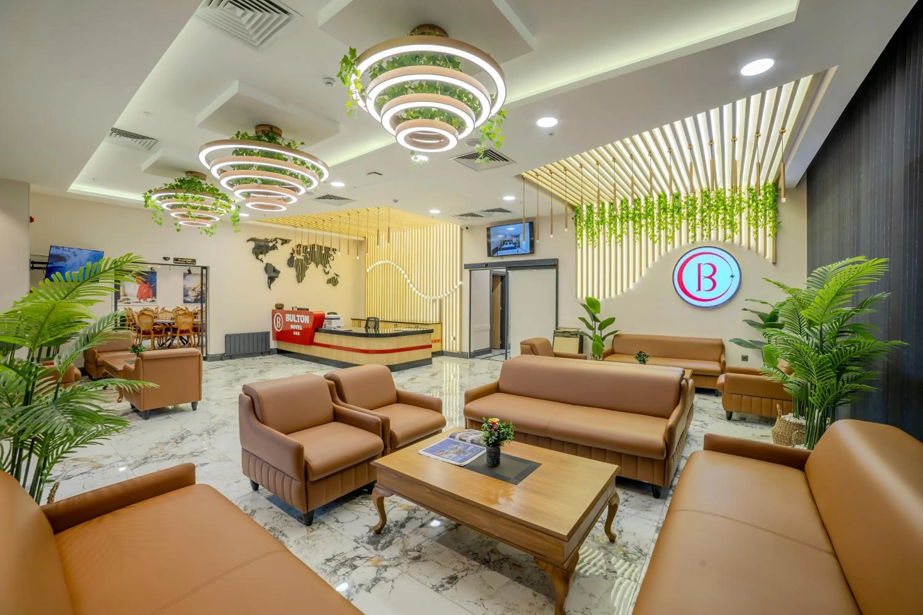 Lobby or reception in Bulton Hotel Airport