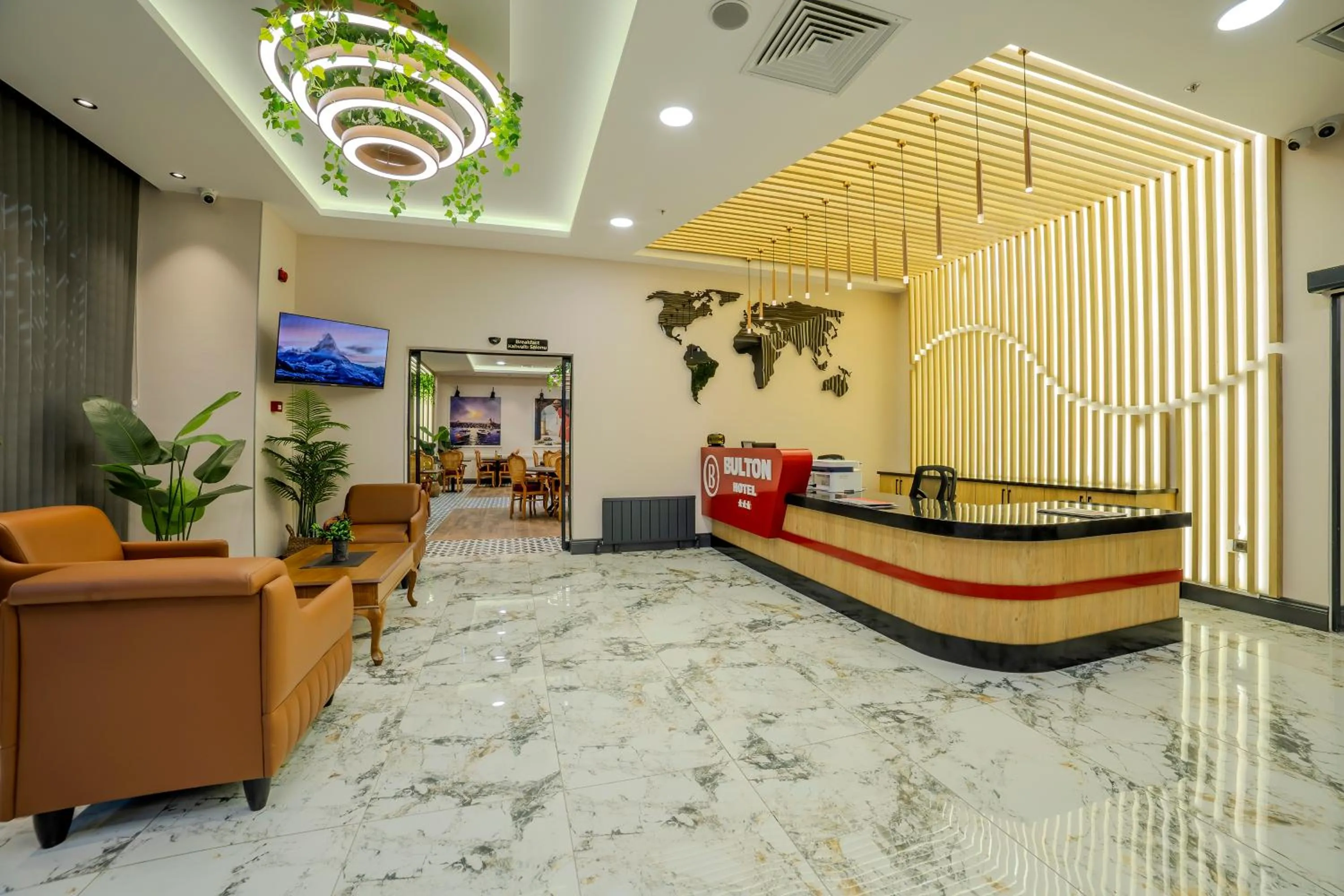 Lobby or reception in Bulton Hotel Airport