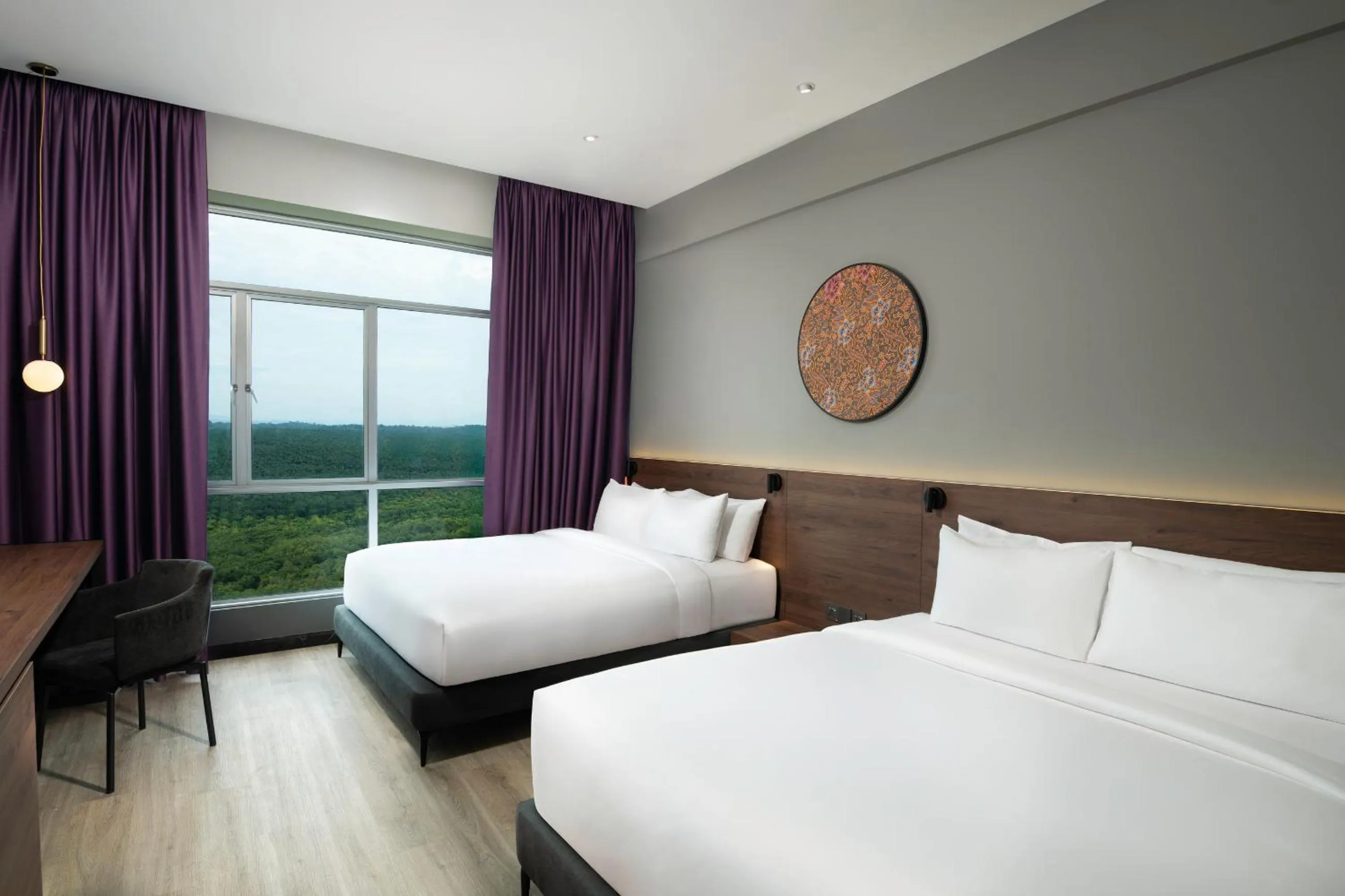 Bed in Quest Hotel Midport Port Dickson