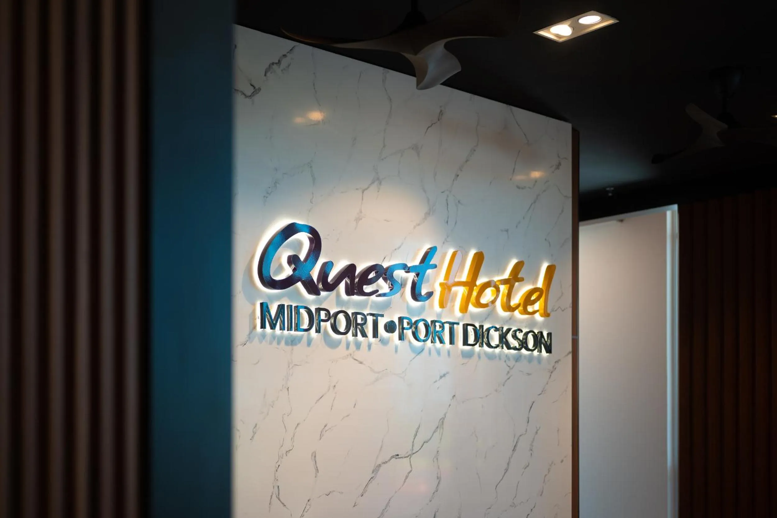 Lobby or reception in Quest Hotel Midport Port Dickson