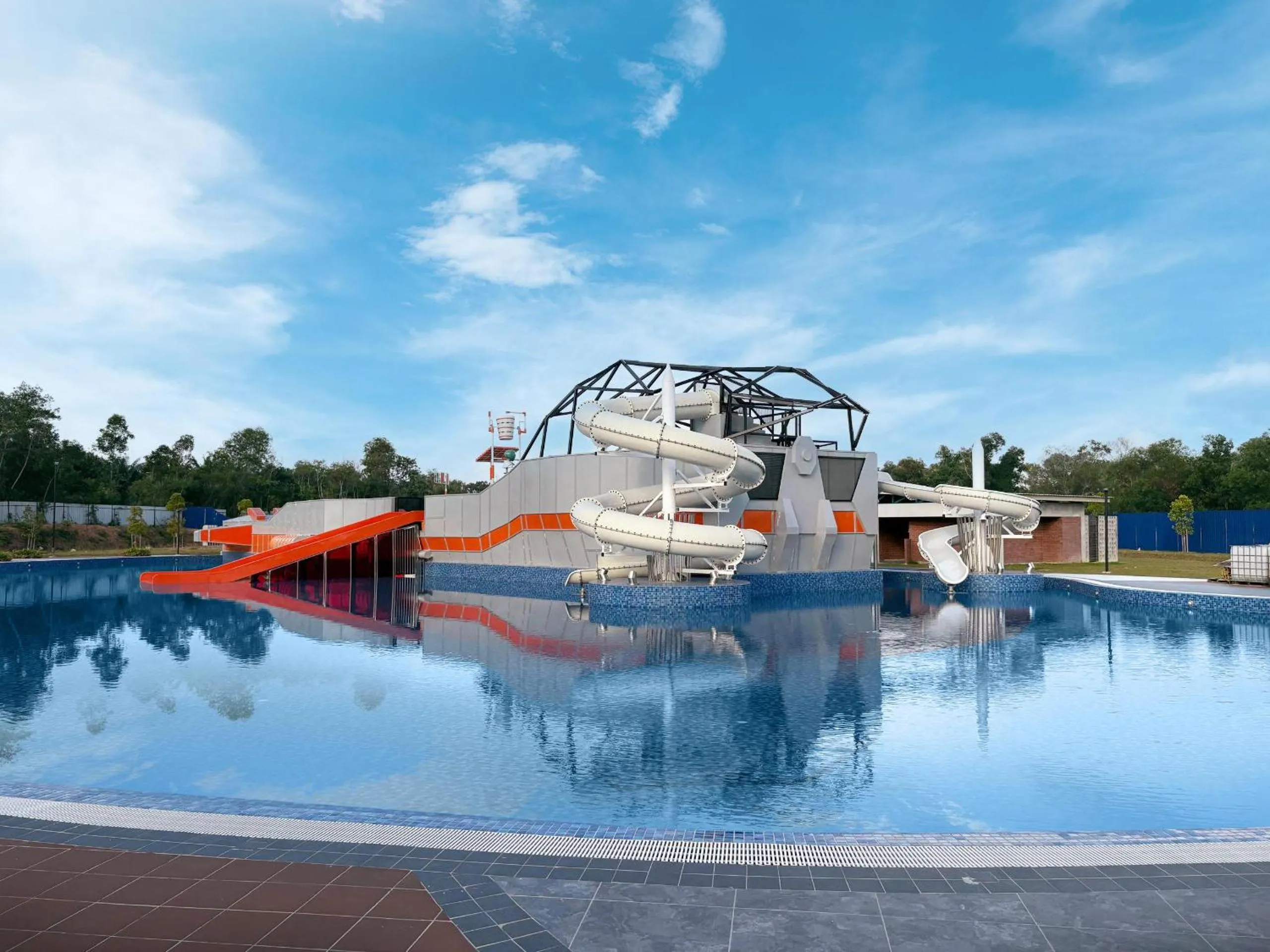 Aqua park in Quest Hotel Midport Port Dickson