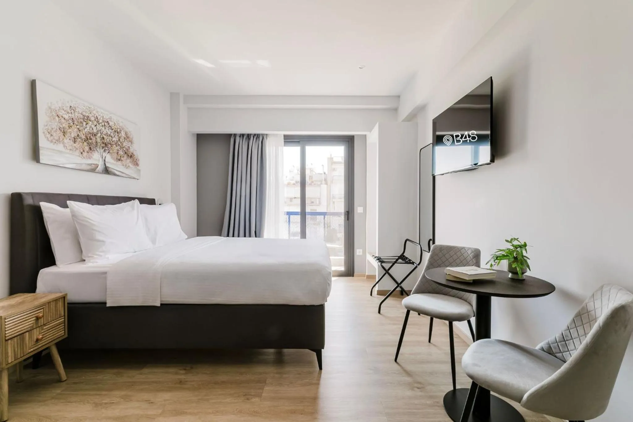 Bed in B48 Athens Dafni