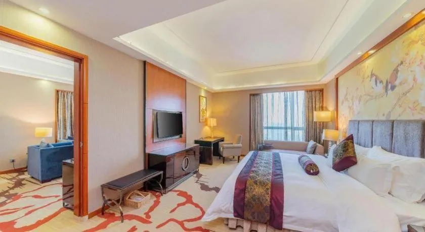 Bed in Yihao International Hotel