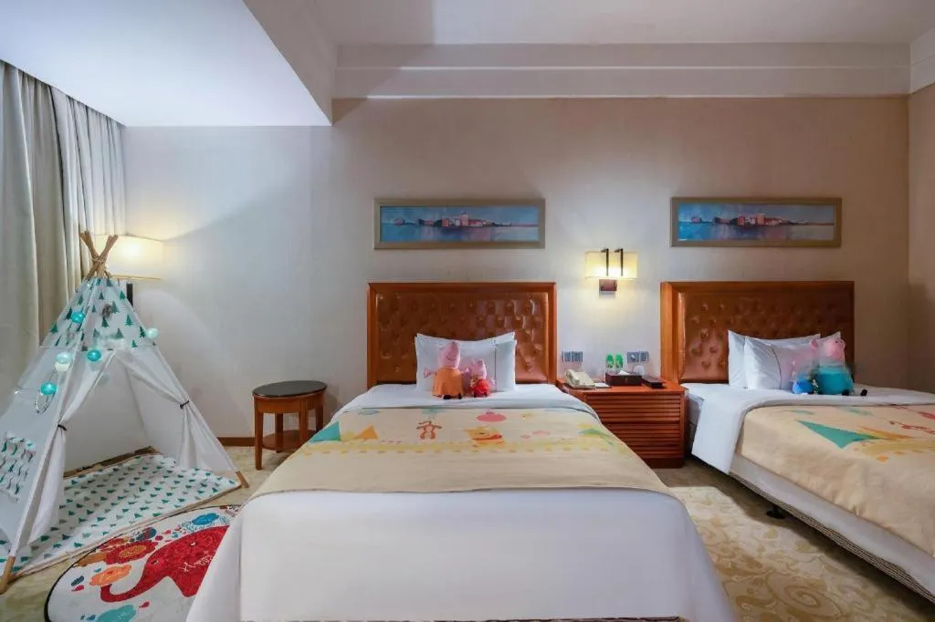 Bed in Yihao International Hotel