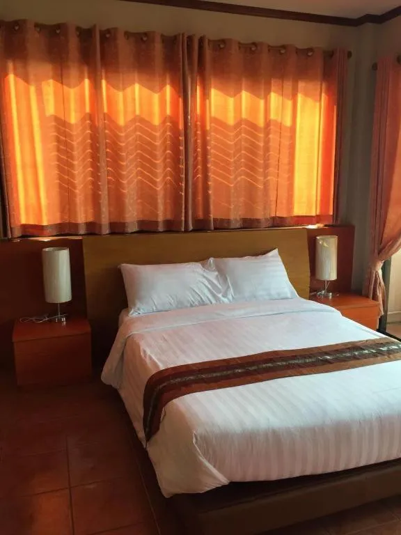 Bed in Kwan Phayao Villa