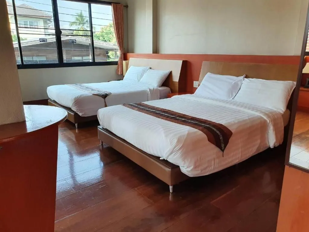 Bed in Kwan Phayao Villa