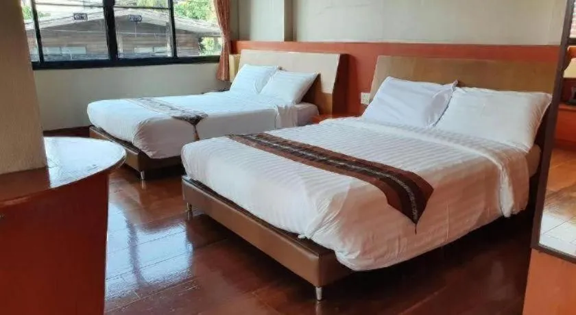 Bed in Kwan Phayao Villa