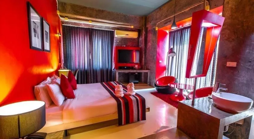 Bed in The B Ranong Trend Hotel