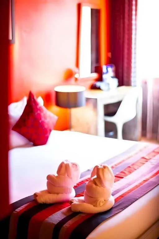 Bed in The B Ranong Trend Hotel