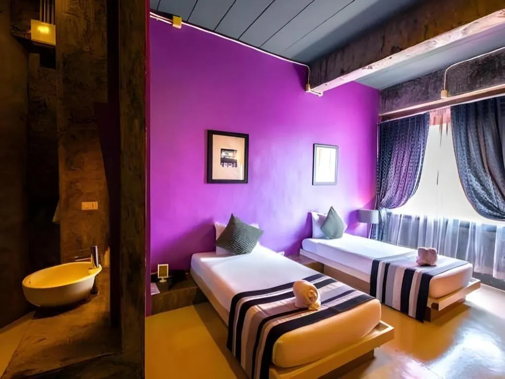 Bed in The B Ranong Trend Hotel