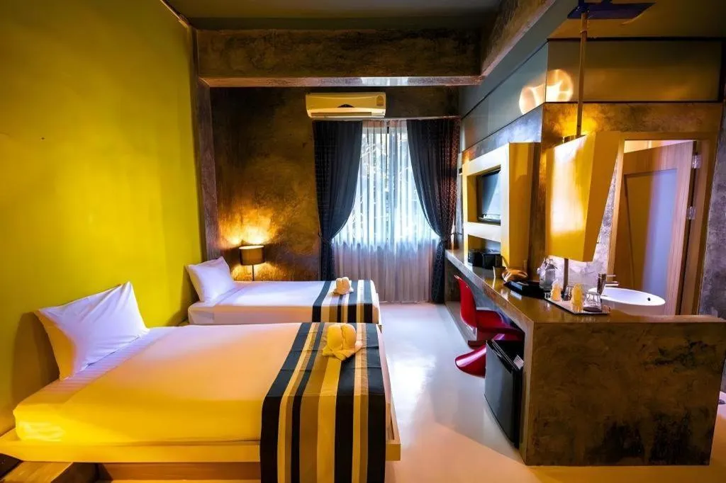 Bed in The B Ranong Trend Hotel