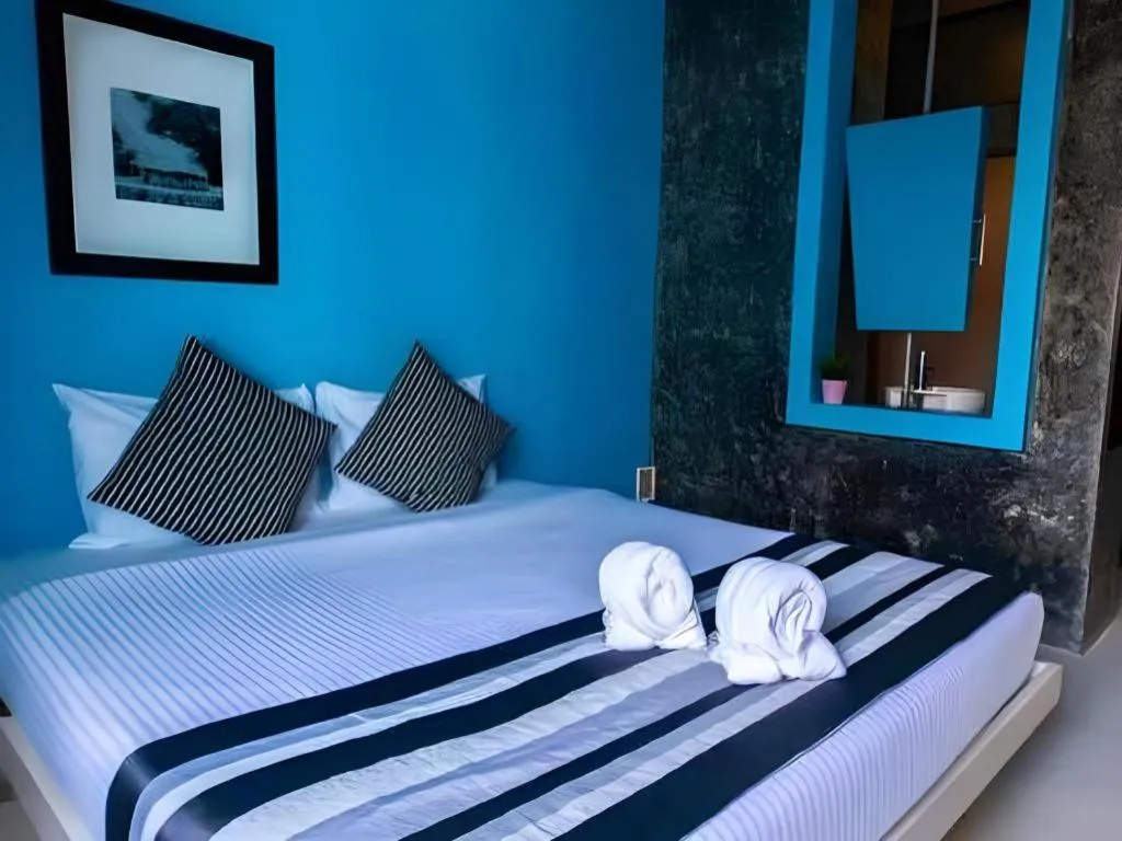 Bed in The B Ranong Trend Hotel