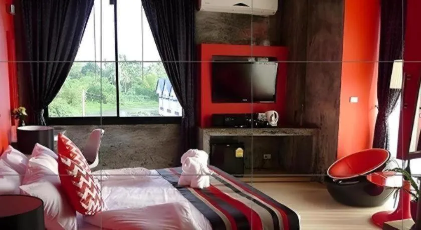 Bed in The B Ranong Trend Hotel