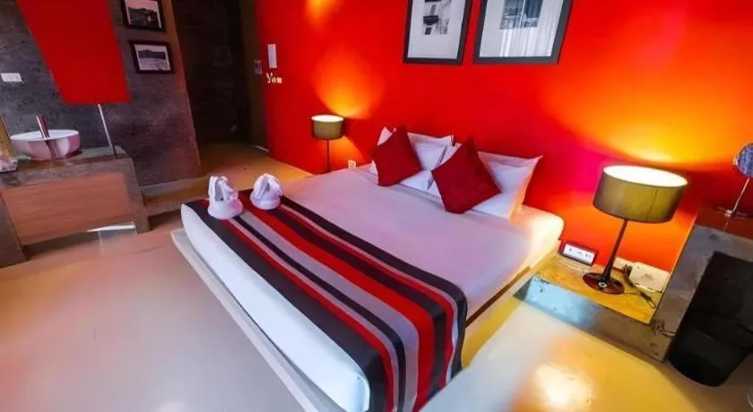 Bed in The B Ranong Trend Hotel