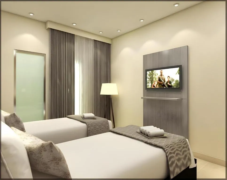 Bed in Smart Budget Hotel