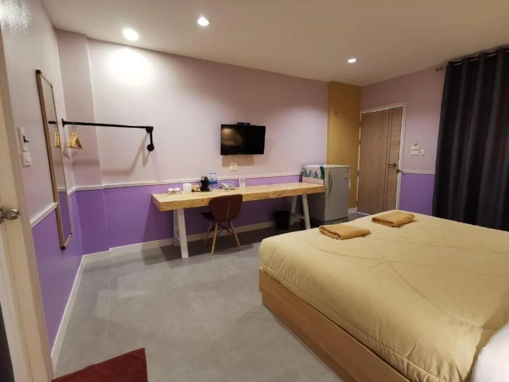 Bed in Kiatwimon Hotel