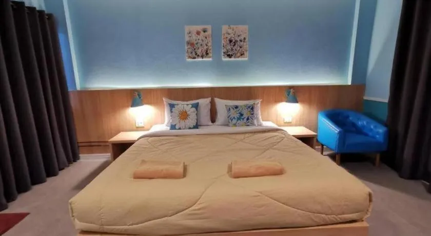 Bed in Kiatwimon Hotel