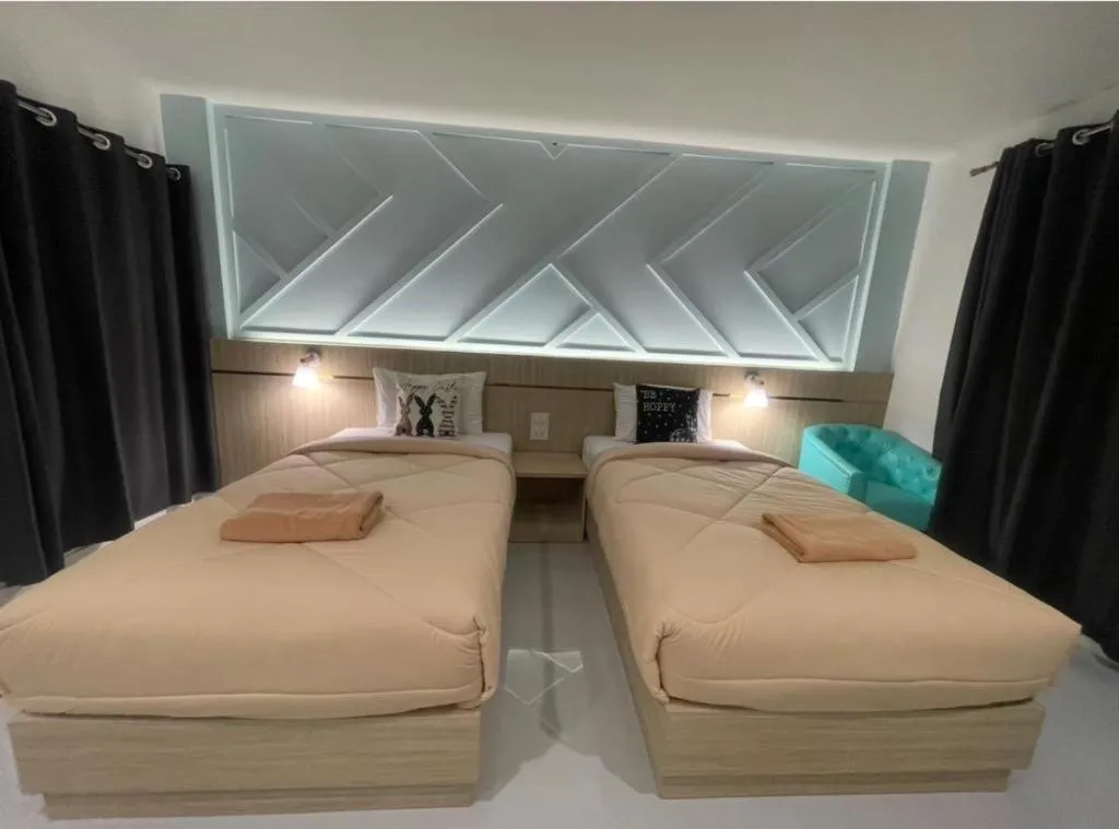 Bed in Kiatwimon Hotel