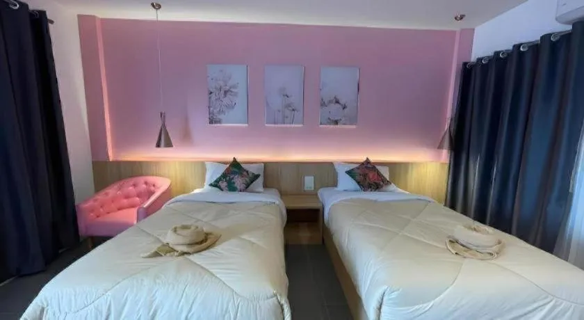 Bed in Kiatwimon Hotel