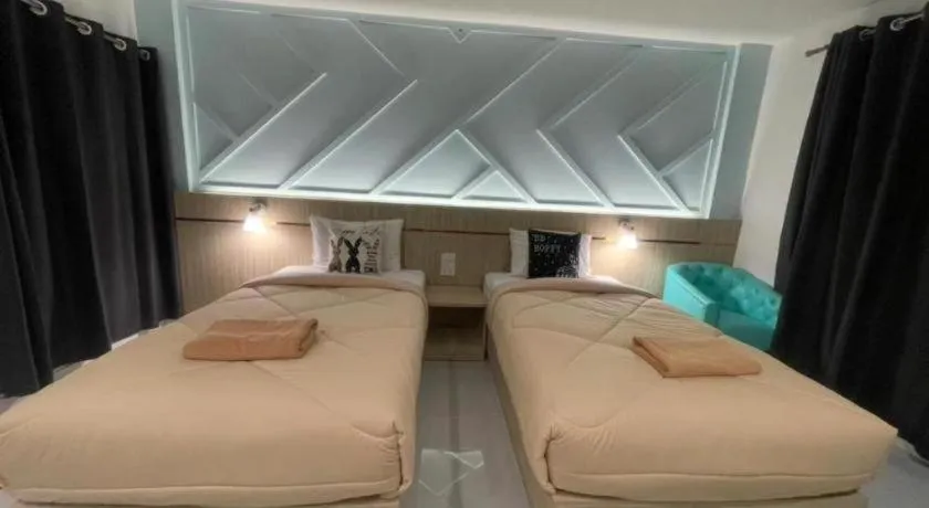 Bed in Kiatwimon Hotel