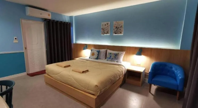 Bed in Kiatwimon Hotel