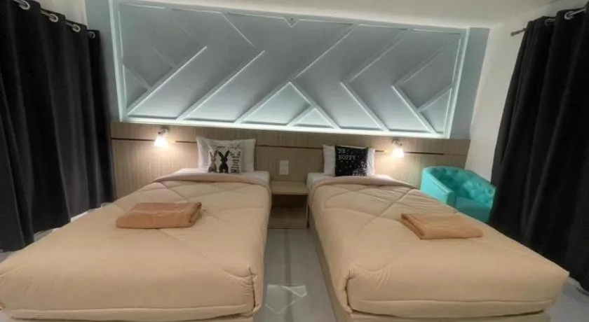 Bed in Kiatwimon Hotel