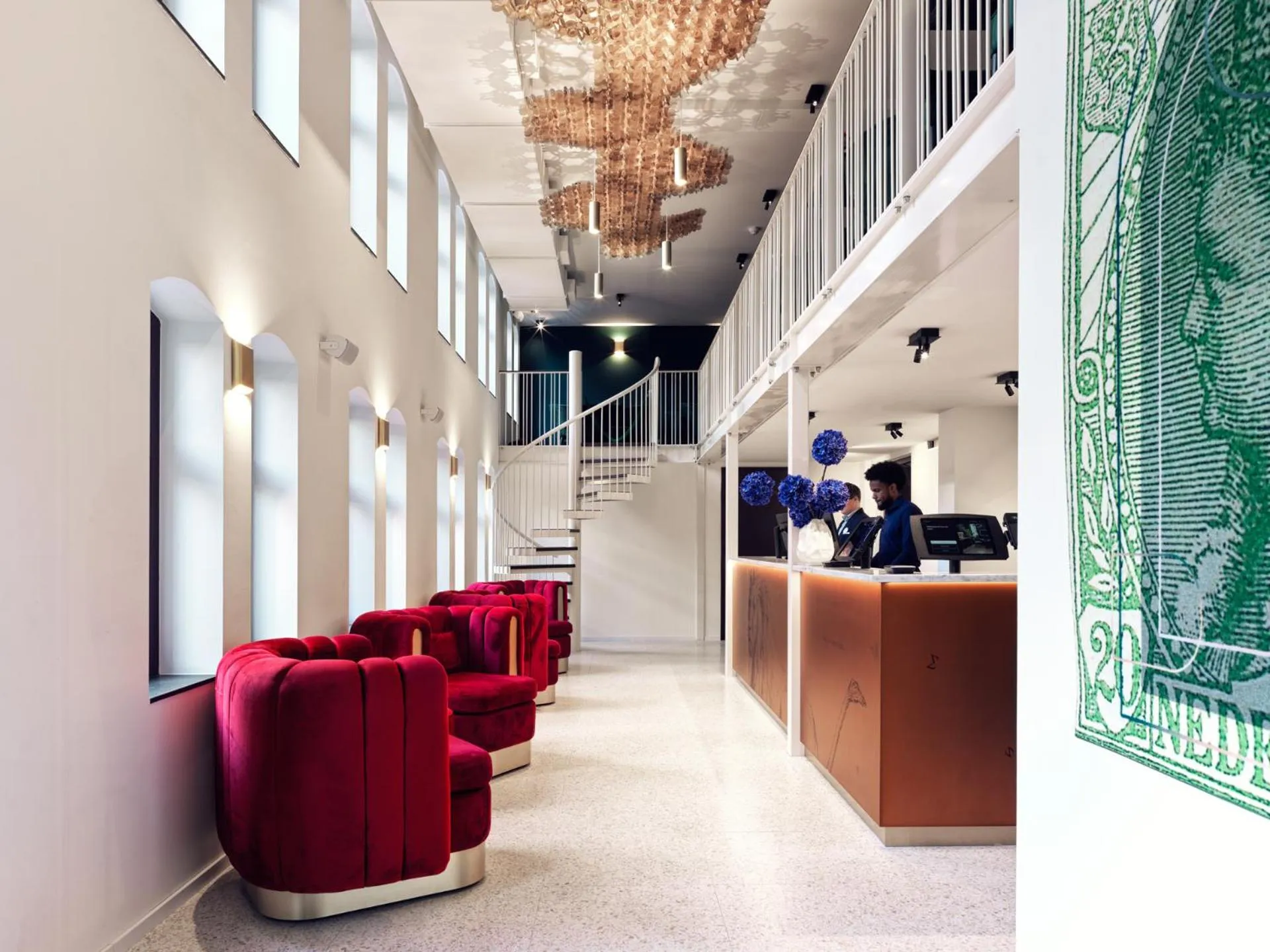 Lobby or reception in The Ald Hotel