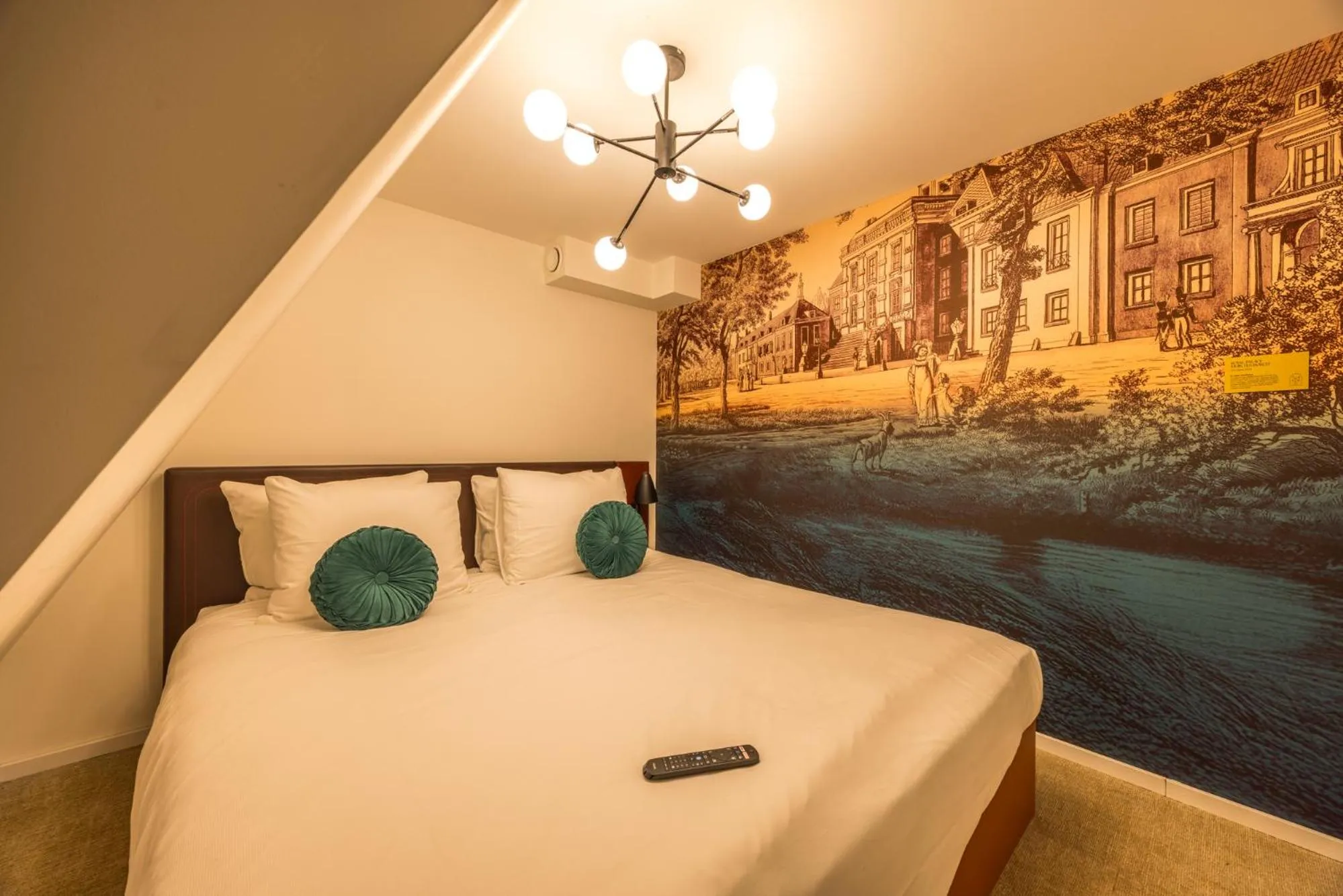 Bed in The ALD Boutique Hotel