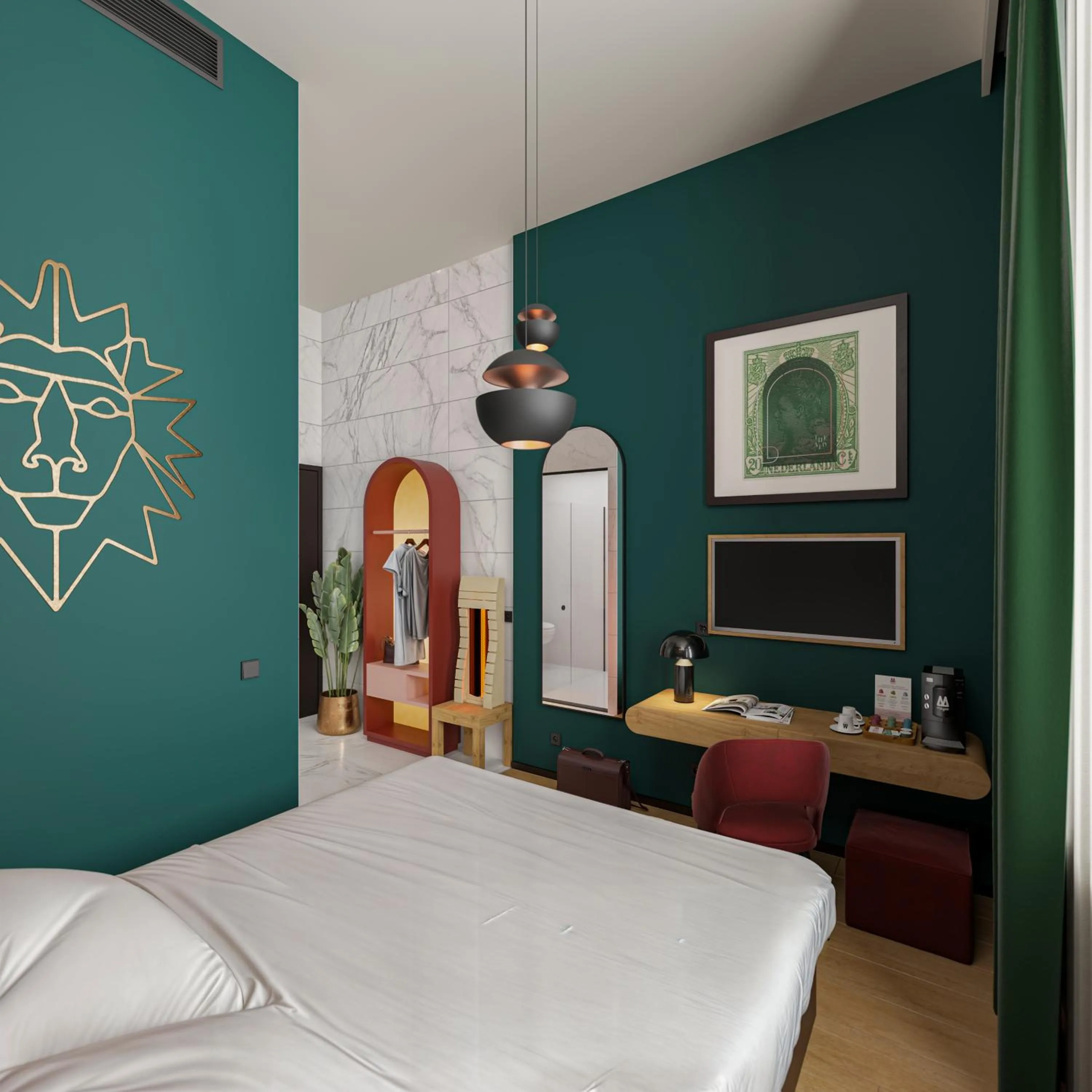 Bedroom, Bed in The Ald Hotel