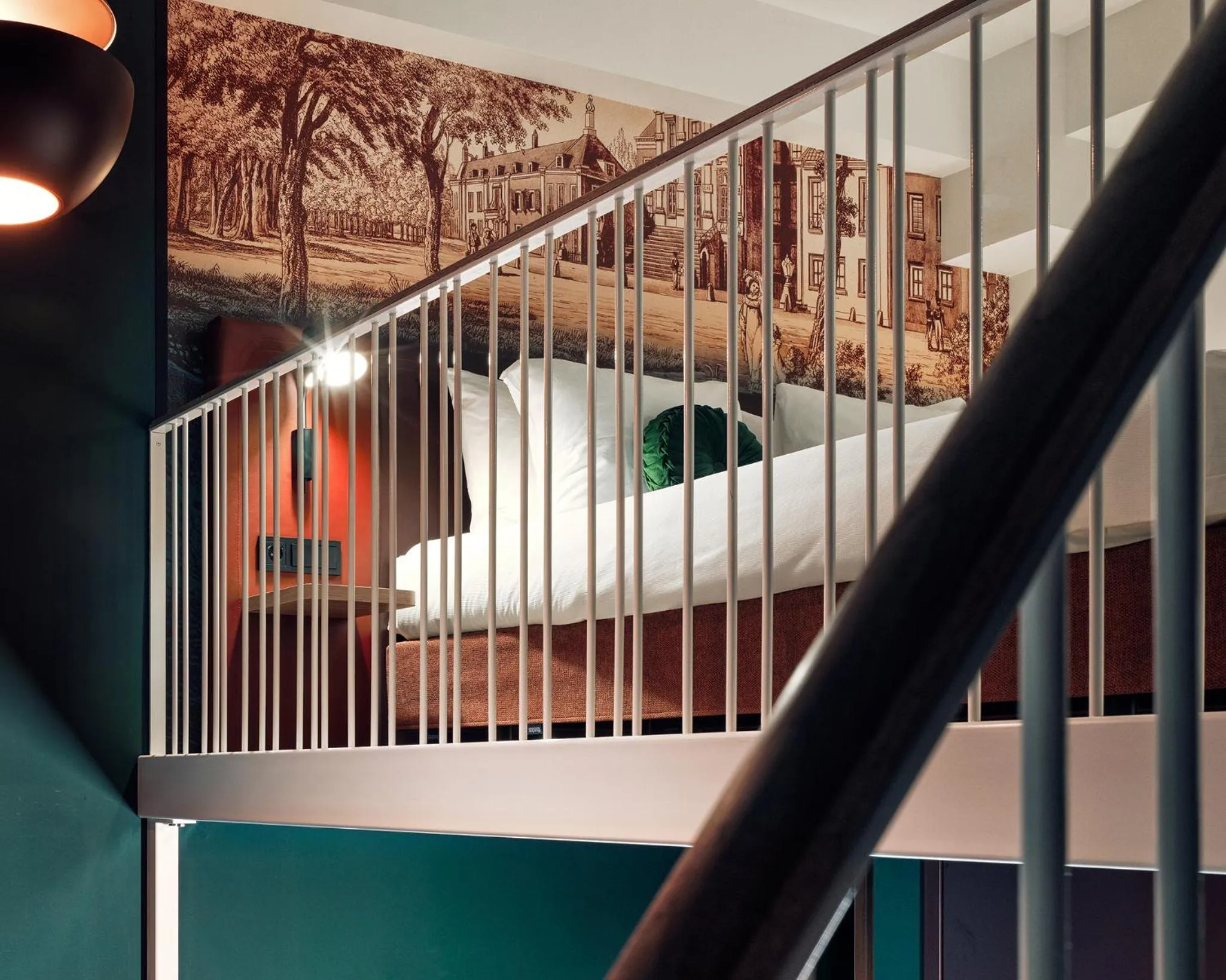 Bed in The Ald Hotel