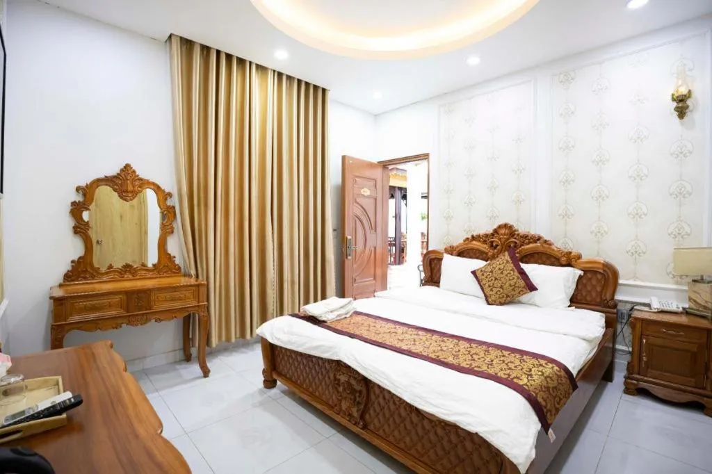 Bed in Hoang Mai Hotel