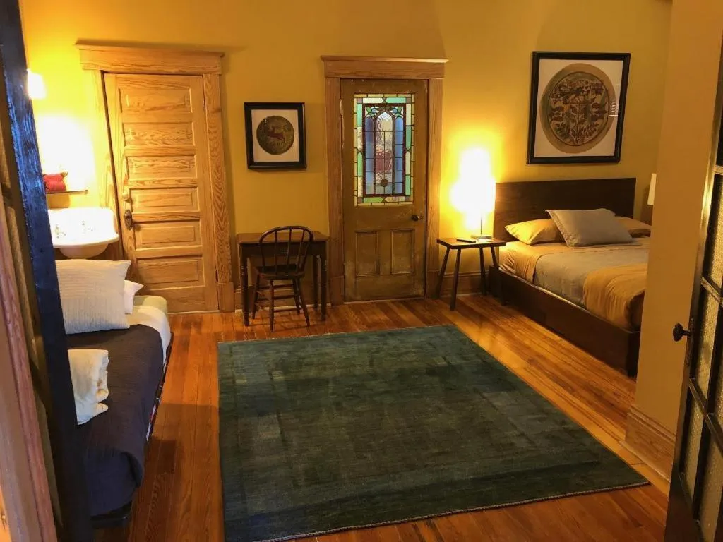 Bed in Hotel Frederick