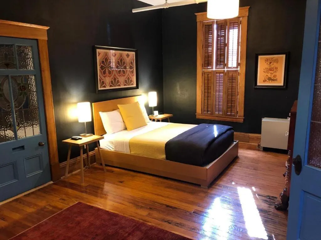 Bed in Hotel Frederick